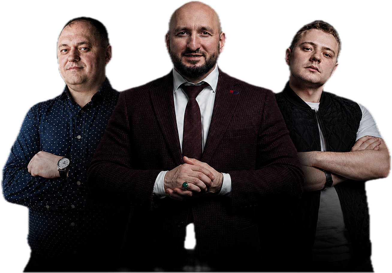 Спикеры практикума: Василий Бавыкин, Мурад Алискеров, Тимур Кадыров